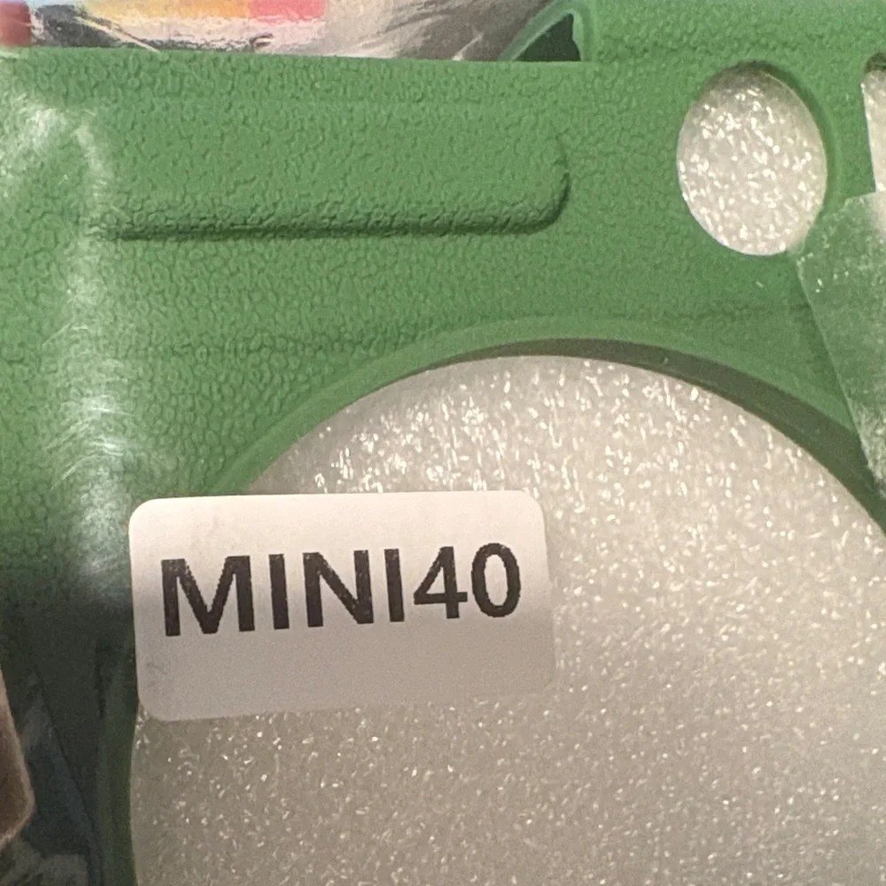 Mini 40 - Easy Hood Green Silicone Protector Case